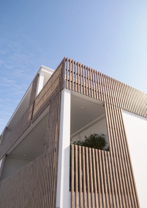 Garde-corps et claustras bois